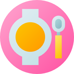 Baby feeding icon