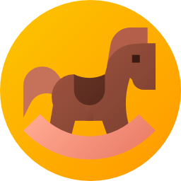 Hobby horse icon