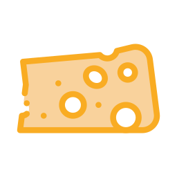 fromage Icône