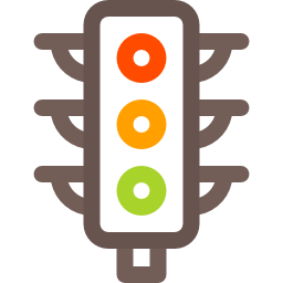 semáforos icono