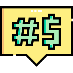 ハッシュタグ icon