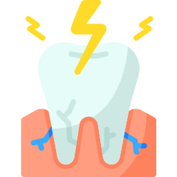 mal di denti icona