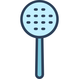 Skimmer spoon isolated vector which can be easily modified or edit icon