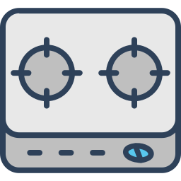 Gas range icon