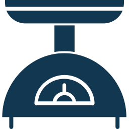 Weight scale icon