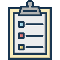 Checklist isolated vector that can be easily modified or edited icon