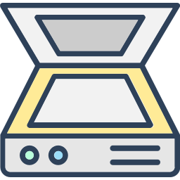 Scanner machine icon
