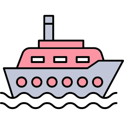 Water freight icon