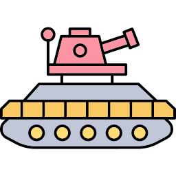 tanque de guerra icono