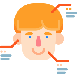 Face recognition icon