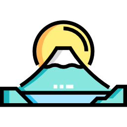 Fuji mountain icon