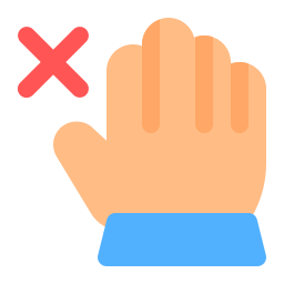 prohibido icono