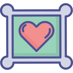 karta serca ikona