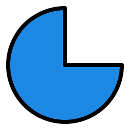 diagramme circulaire Icône