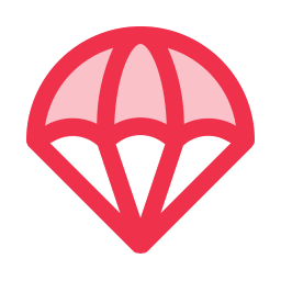 Parachute icon