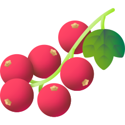 Red currant icon