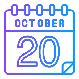 20 de octubre icono