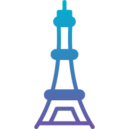 Eiffel tower icon