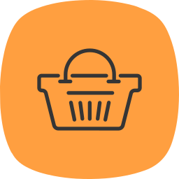 Shopping basket icon