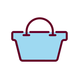 Shopping basket icon