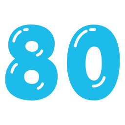 80 Ícone