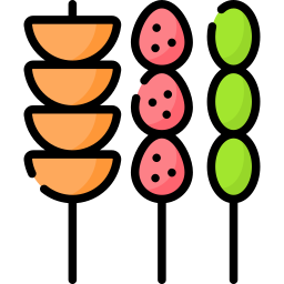 fruta confitada icono