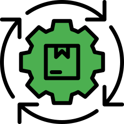 Supply chain icon