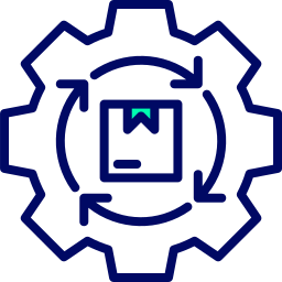 Supply chain icon