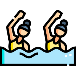 Synchronized swimming icon