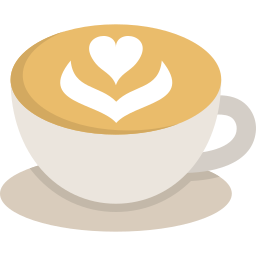 Latte art icon