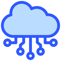 informatique en nuage Icône