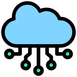 Cloud commputing icon