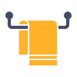 Towel rack icon