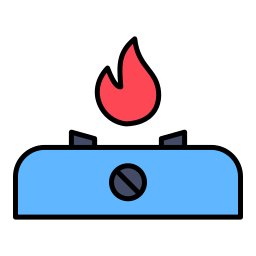 Gas stove icon