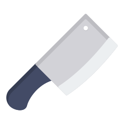 Butcher knife icon