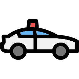 coche de policía icono