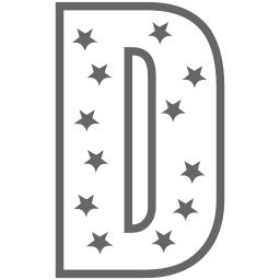 Letter d icon