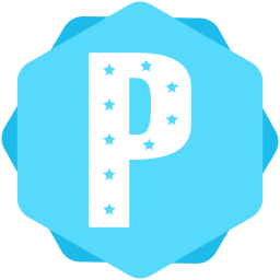 文字p icon