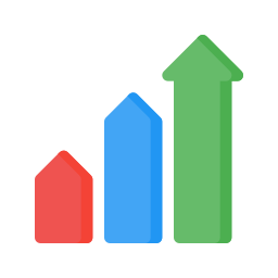 croissance Icône