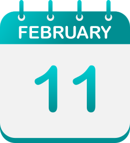 11 de febrero icono