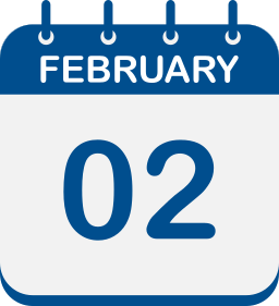 febrero 2 icono