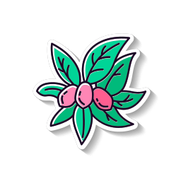 Exotic plant icon