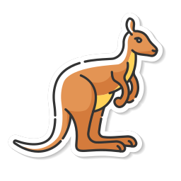 australische fauna icon