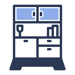 Кухонный шкаф иконка