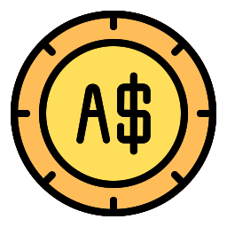 australischer dollar icon