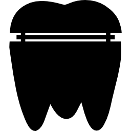 coroa molar Ícone
