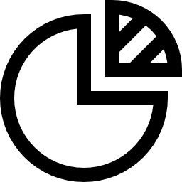 diagramme circulaire Icône