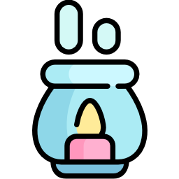 Scented candle icon