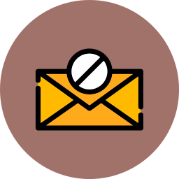 bloqueador de correo electrónico icono