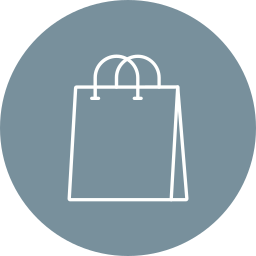 Shopping bag icon